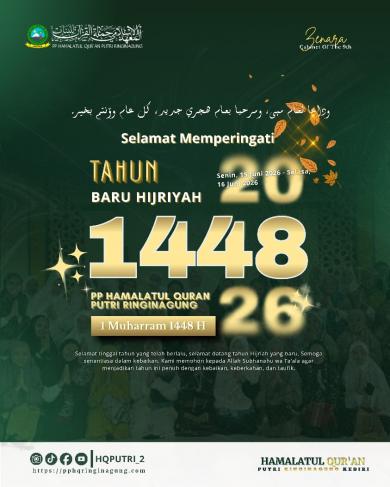✨ Selamat Memperingati Tahun Baru Hijriah 1448 H ✨